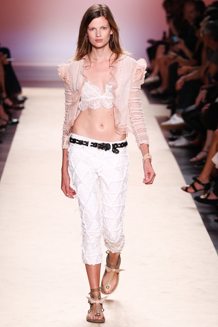 Bette Franke for shows Paris S/S 2014 Isabelle Marant